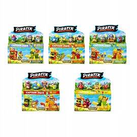 Piratix Crazy Jungle Captain Pack 4 1szt.mix