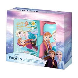 Zestaw Bidon aluminiowy + śniadaniówka Frozen FR50009