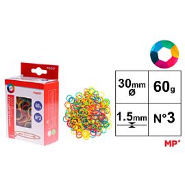 Gumki recepturki kolorowe MP 30x1,5mm