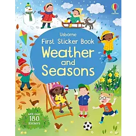First Sticker Book Weather and Seasons