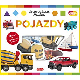 Pojazdy. Akademia mądrego dziecka. Kolorowy świat malucha