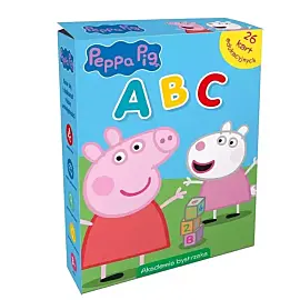 Świnka Peppa. ABC. Karty edukacyjne w pudełku