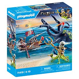 Playmobil Walka z gigantyczną ośmiornicą 71419
