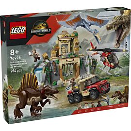 LEGO Jurassic World Powietrzna misja z Kecalkoatlem i Spinozaurem 76976