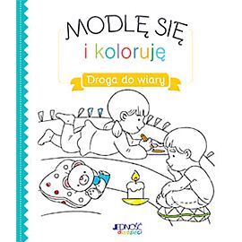 Modlę się i koloruję.
