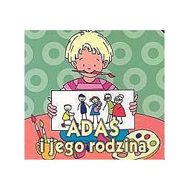 Książeczka Gąbka - Adaś i jego rodzina