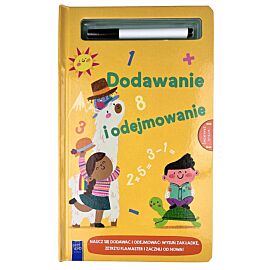 Dodawanie i odejmowanie  z flamastrem suchościeralnym
