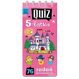 Quiz 5-latka. 76 zadań obrazkowych