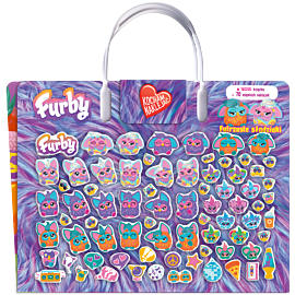 Furby. Kocham naklejać. Futrzaste słodziaki