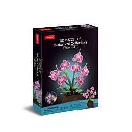 Puzzle 85 3D Kwiaty Orchidea 306-P872H
