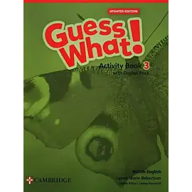 Guess What! British English Level 3 Activity Book with Digital Pack Updated