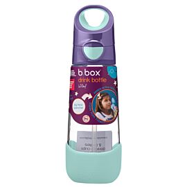 Butelka 600ml na wodę tritanowa ze słomką Lilac Pop