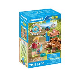 Playmobil Opieka nad jeżami 71512