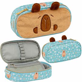 Piórnik owalny Astrabag Fluffy Capy