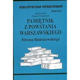 Biblioteczka Opracowań Pamiętnik z Powstania Warszawskiego Mirona Białoszewskiego