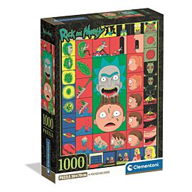 Puzzle 1000 Compact Rick and Morty 37512