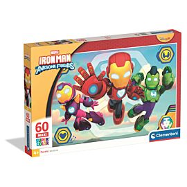 Puzzle 60 Maxi Super kolor Iron Man and His Awesome Friends 26315