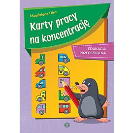 Karty pracy na koncentrację. Edukacja przedszkolna