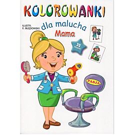 Kolorowanki dla malucha Mama