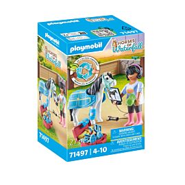 Playmobil Leczenie Konika Hipoterapeutka 71497