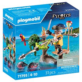 Playmobil Pirat z balistą 71795