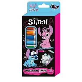 Pastele olejne Jumbo Stitch black 12 kolorów