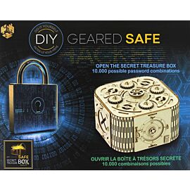 Łamigłówka Treasure Box Geared Safe Secret diy poziom 3/4