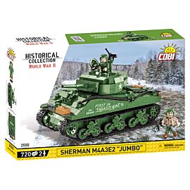 COBI klocki Czołg Sherman M4A3E2 Jumbo COBI-2550