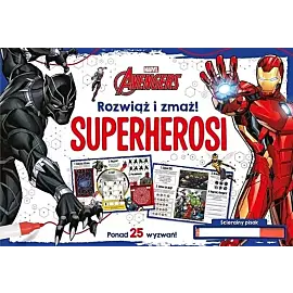 Rozwiąż i zmaż! Superherosi. Marvel Avengers
