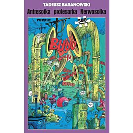 Puzzle „Antresolka profesorka Nerwosolka - Syreny” A2 (560 elementów)