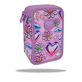 Piórnik potrójny z wyposażeniem Coolpack Jumper 3 Balloons