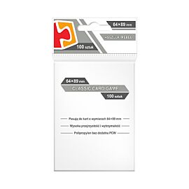 Koszulki na karty Rebel (64x89 mm) "Classic Card Game", 100 sztuk