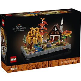 LEGO Icons Jesienny ogród z chatką 11372