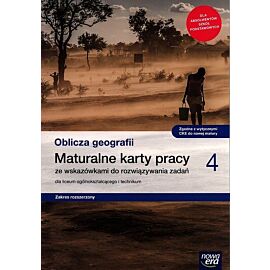 Oblicza geografii 4 Maturalne karty pracy Zakres rozszerzony