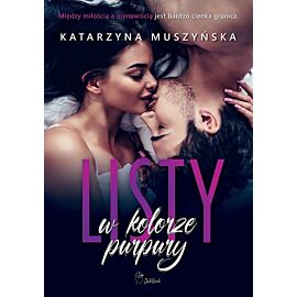 Listy w kolorze purpury