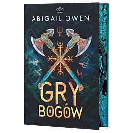 Gry bogów. Twarda z barwionymi brzegami.