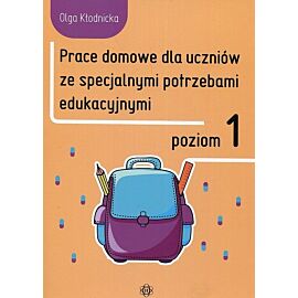 Prace domowe dla uczniów ze specjalnymi potrzebami edukacyjnymi Poziom 1