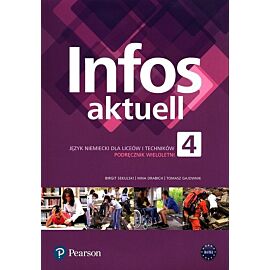 Infos aktuell 4 Język niemiecki Podręcznik wieloletni + kod eDesk