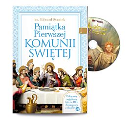 Pamiątka Pierwszej KOMUNII ŚWIĘTEJ z DVD