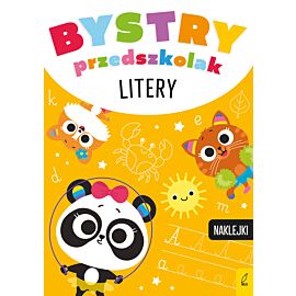 Litery. Bystry przedszkolak