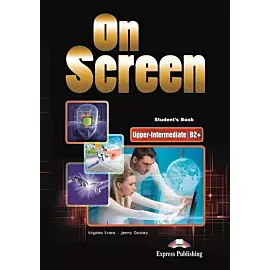 On screen upper-intermediate b2+ student's  book + kod digibook podręcznik niewieloletni