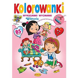 Kolorowanki. Wiktoria