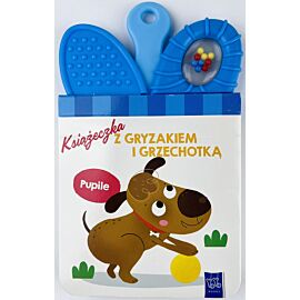 Pupile. Książeczki z gryzakiem i grzechotką