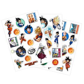 Zestaw naklejek removable Dragon Ball Z DB00009