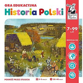 Historia Polski. Gra edukacyjna. Kapitan Nauka