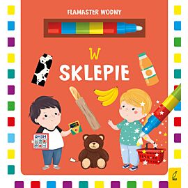 Flamaster wodny. W sklepie