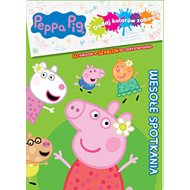 Peppa Pig. Dodaj kolorów zabawie. Kolorowe przygody