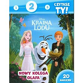 1, 2, 3, czytasz ty! Poziom 2. Nowy kolega Olafa. Disney Kraina Lodu