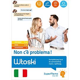 Włoski. Non c’e problema! Kompleksowy kurs do samodzielnej nauki, z aplikacją