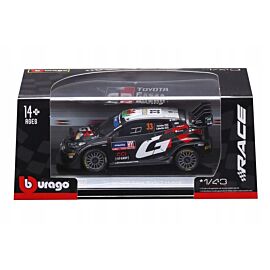Bburago Model 1:43 Toyota GR Yaris Rally1 Hybrid 33 Elfyn Evans 18-38316